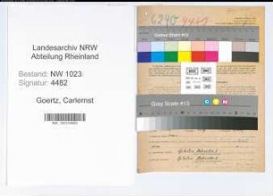 Entnazifizierung Carlernst Goertz , geb. 02.04.1905 (Hilfsarbeiter)