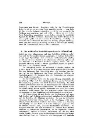 Die städtische Fortbildungsschule in Düsseldorf