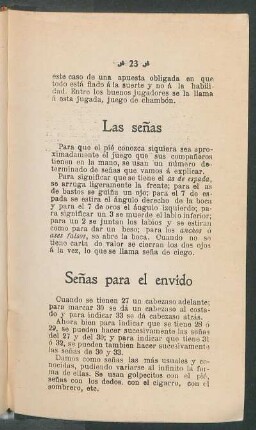 Las señas