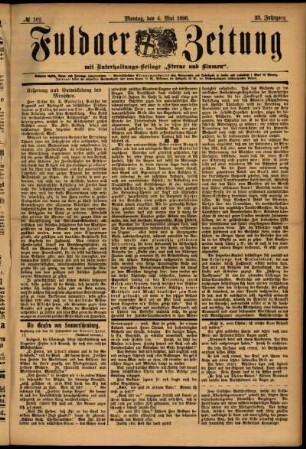 Ausgabe vom Montag, den 04. Mai 1896.
