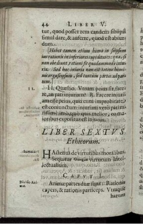 Liber Sextus Ethicorum