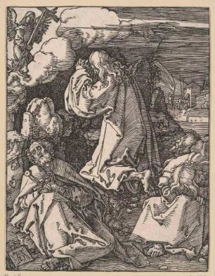 Kleine Passion, Blatt 11: Christus am Ölberg