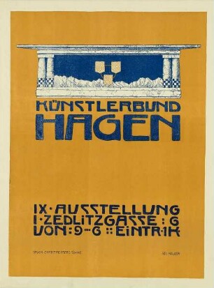 Künstlerbund Hagen. IX. Ausstellung