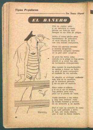 El bañero : Tipos populares