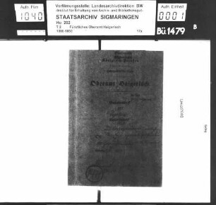 Korrespondenzen, Berichte und Erlasse über Salzsachen