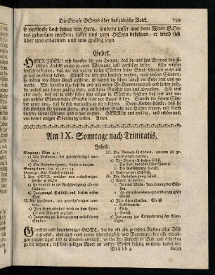749-752, Inhalt; Eingang; Evangelium