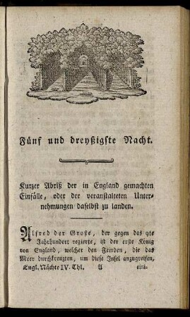 Fünf und dreyßigste Nacht.