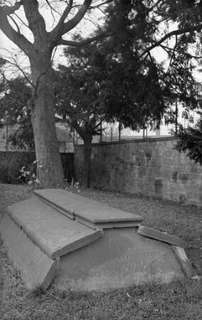 Überführung der sterblichen Überreste Friedrich Weinbrenners vom Alten Friedhof in der Kapellenstraße in die Evangelische Stadtkirche.