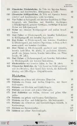 Halsketten (Nr. 669-678)