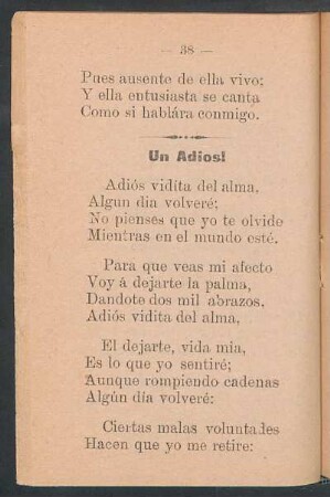 Un adiós!