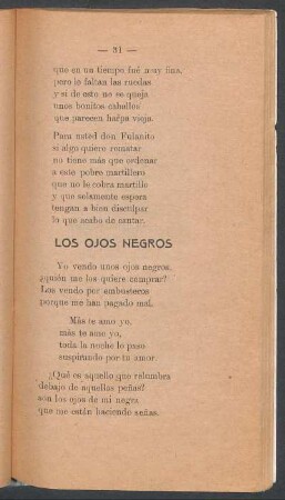 Los ojos negros