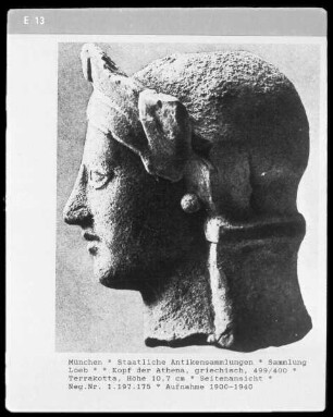 Kopf der Athena