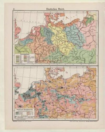 Deutsches Reich. Stromgebiete