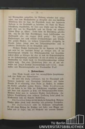 8. Nebenräume.