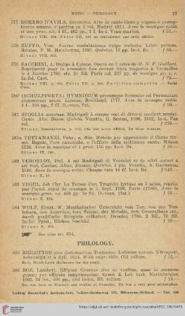 Philology (No. 585 - 618)