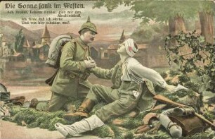 Die Sonne sank im Westen - Ach Bruder, liebster Bruder [...]