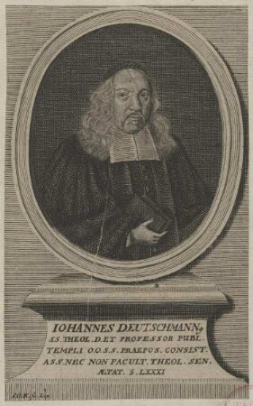 Bildnis des Iohannes Deutschmann