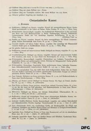 Ostasiatisches Kunst (Nr. 542-663)