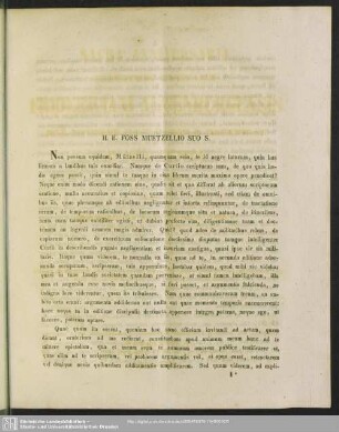 Epistola ad Julium Muetzellium, virum clarissimum, de critica in emendando curtio recte exercenda