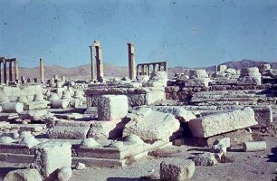 Palmyra o. s. ö. des Theaters Tempel