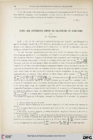 17: Notes sur différents points de grammaire et d'histoire, [4]