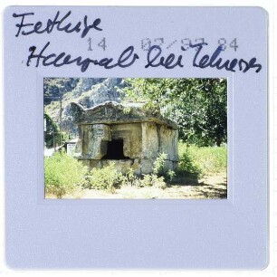 Fethiye, Telmessos : antikes lyksiches Hausgrab