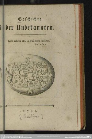 Geschichte der Unbekannten