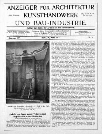 Nr. 3, März 1912