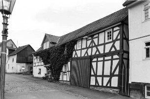 Einhaus (Einhaus, Fachwerk); Frankenberg, Stadtmauerstraße 4