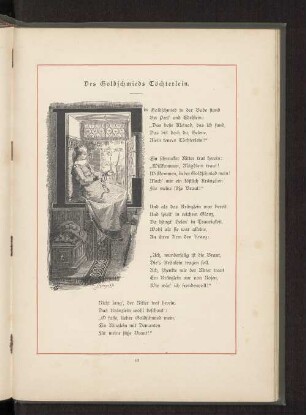 Des Goldschmieds Töchterlein.