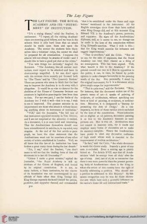 The lay figure: the royal academy and its "instrument" of institution