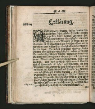 Erklärung.