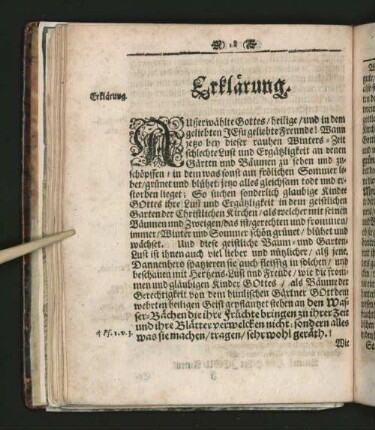 Erklärung.