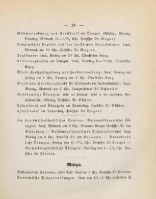29-34, Medizin