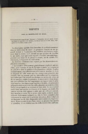 Brevets