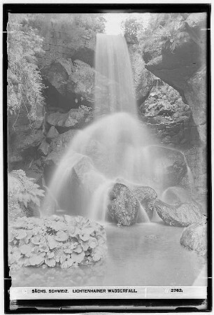 Sächsische Schweiz. Lichtenhainer Wasserfall