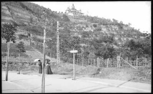 Radebeul. Blick zum Spitzhaus