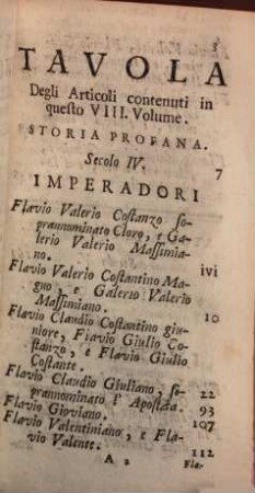 Storia Universale Sacra, E Profana, 8