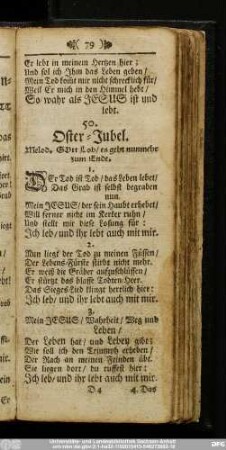 50. Oster-Jubel.