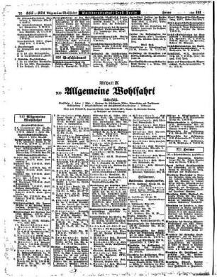 Allgemeine Wohlfahrt