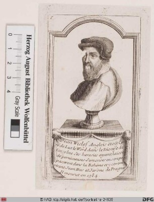 Bildnis John Wyclif (Wiclif)