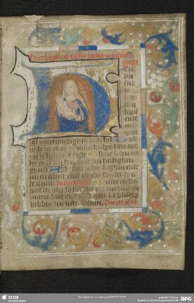 13r-44v: Marienoffizium (Horae beatae virginis, übersetzt von Geert Groote)