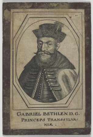 Bildnis des Gabriel Bethlen, Fürst von Siebenbürgen
