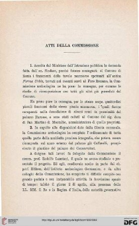 Atti della Commissione