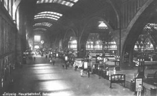 Leipzig: Hauptbahnhof, Bahnsteige