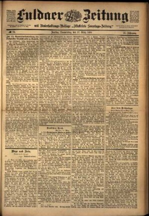 Ausgabe vom Donnerstag, den 17. März 1898.