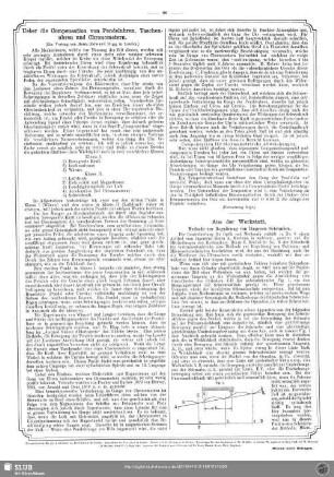 Ueber die Compensation von Pendeluhren, Taschenuhren und Chronometern