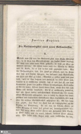 Zweites Kapitel. Die Nothwendigkeit eines neuen Bekenntnisses