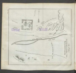 Sketch accompanying Col. Price's despatch of 18 April 1847.