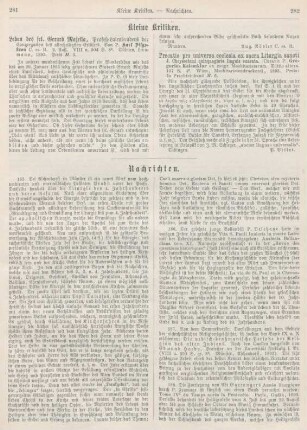 281-288 Nachrichten